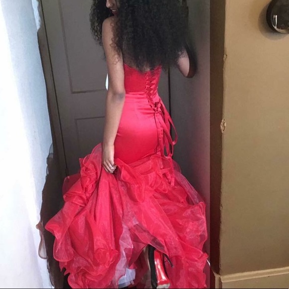 Red Prom Dress 💕 - Picture 2 of 2